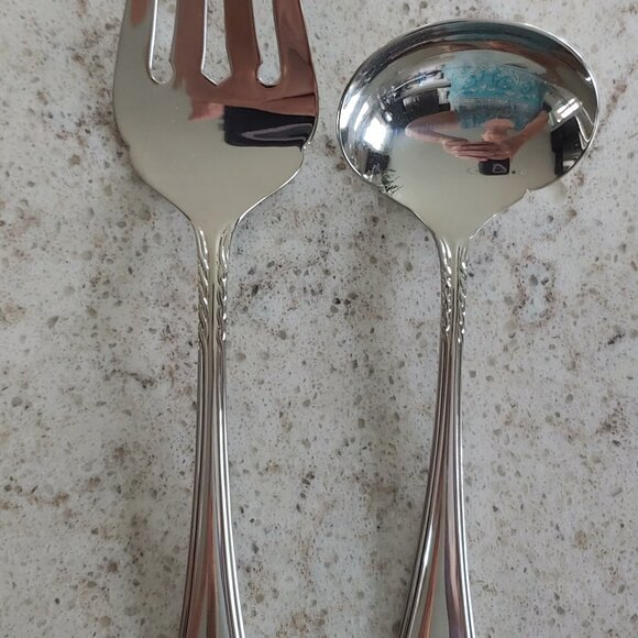 Tasha Yamazaki Japan Stainless Steel Flatware 6 Pc. Serving Set - Picture 5 of 7